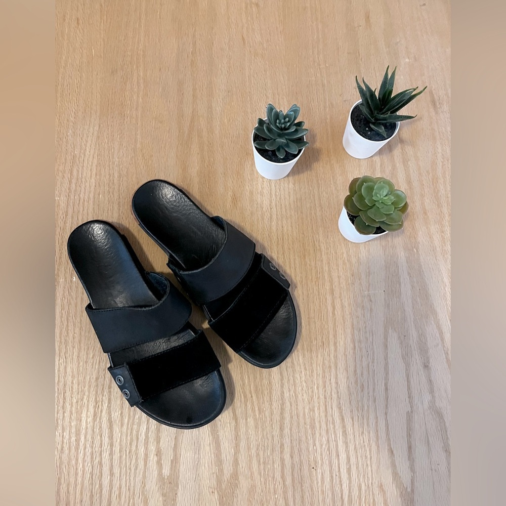 Sorel Torpeda Leather Slides